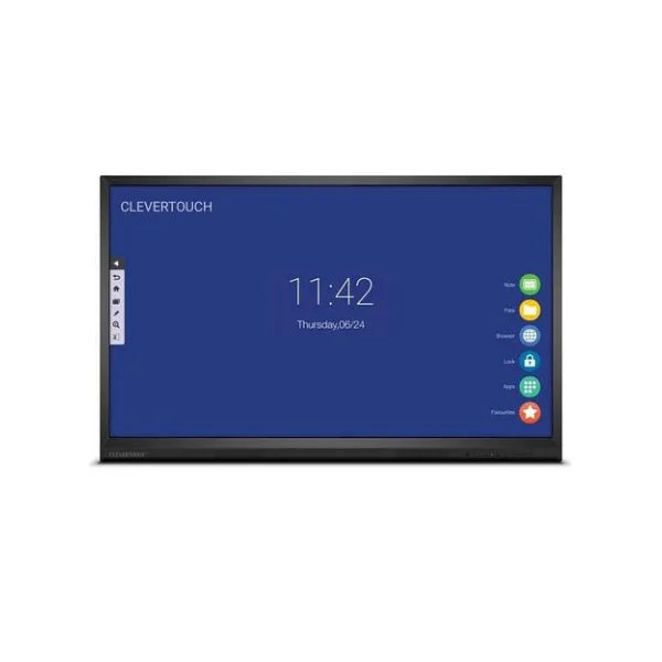 Clevertouch V75 | 75" 4K UHD Interactive Touchscreen with 20-Point Touch
