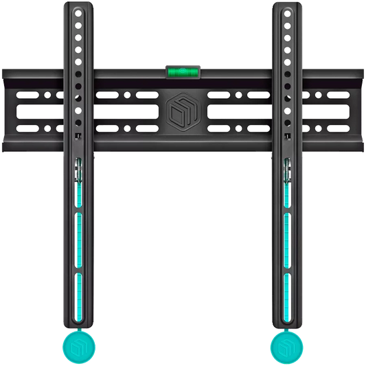 Prestigio ONKRON Fixed TV Wall Mount for 32 to 65-inch Flat Panel TVs Digital Panels 50 kg Black - FM2-B