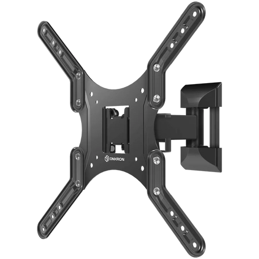 Prestigio ONKRON Full Motion TV Wall Mount for 26 to 65-inch Flat Panel TVs Digital Panels 35 kg Black - M2-B