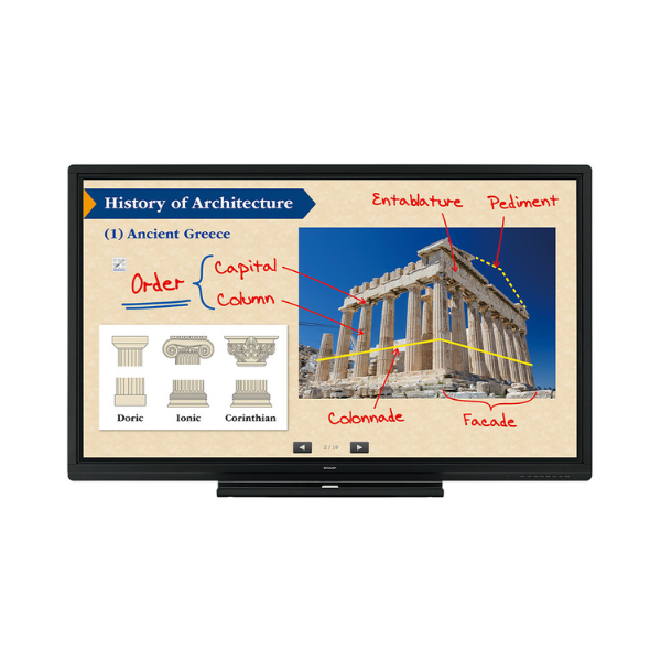 SHARP PN-80SC5 80” Full HD Touch Interactive Display – Superior Collaboration & Engagement