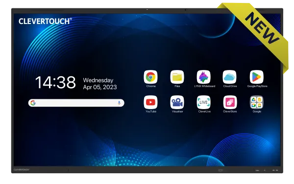 Clevertouch 65" LUX for Enterprise 2 Interactive Display
