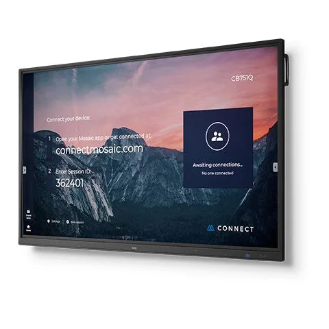 NEC MultiSync CB861Q 86” 4K UHD Interactive Display