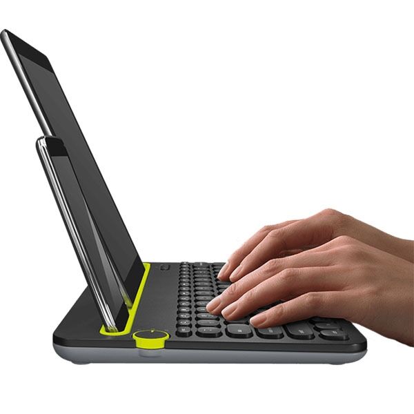 Buy Logitech K480 Bluetooth Keyboard Keyboard Black in Dubai
