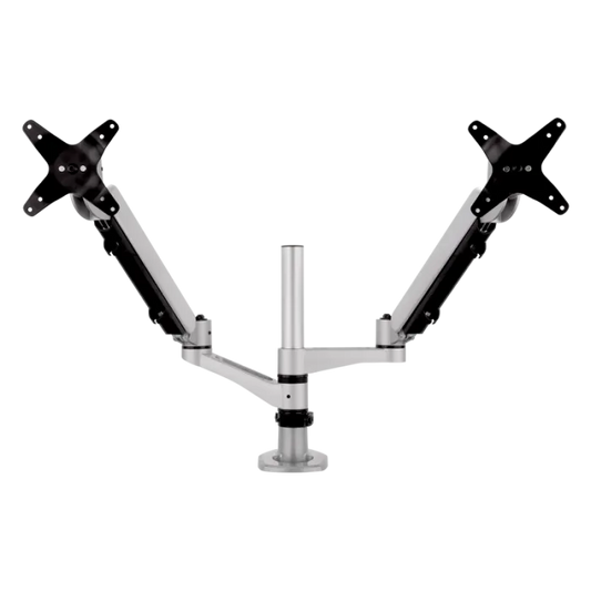 ViewSonic Spring-Loaded Dual Monitor Mounting Arm for Two Monitors up to 27 Inches Each - LCD-DMA-002